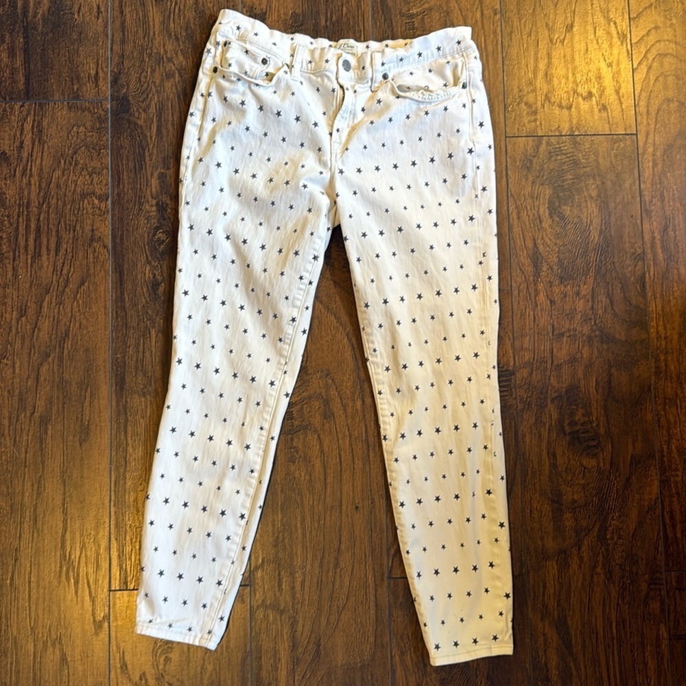 J.Crew toothpick with STARS size 32 (RP16)
